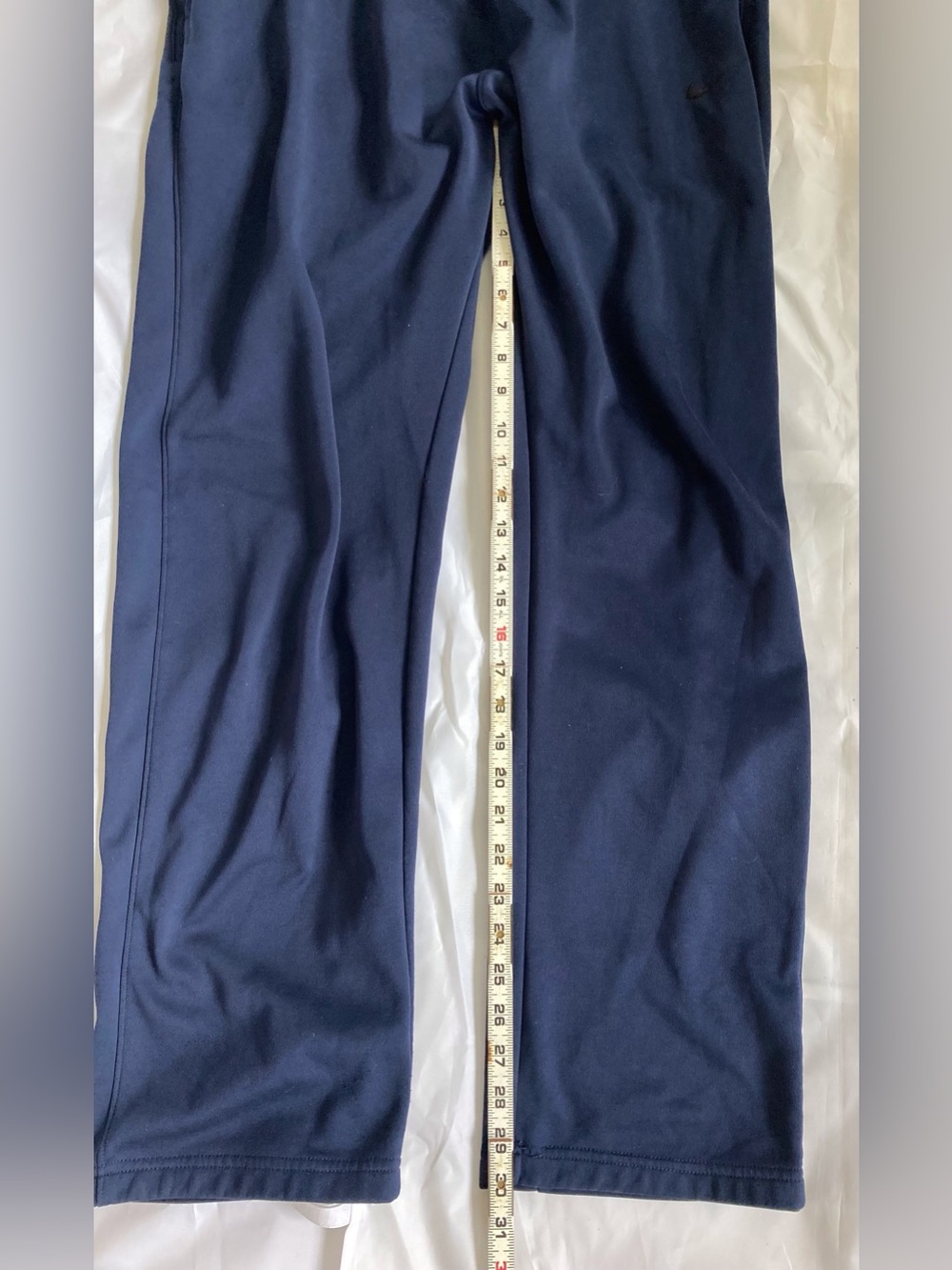 Nike Therma-FIT Men’s Open-Hem Fleece Fitness Pants Obsidian/Navy XL DQ4856-451 - Picture 2 of 14